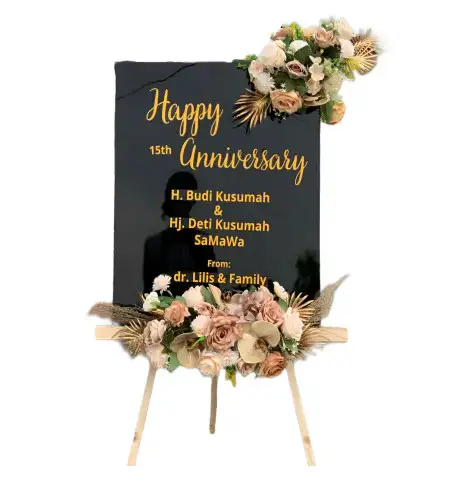 Papan Bunga Akrilik Penglumbaran